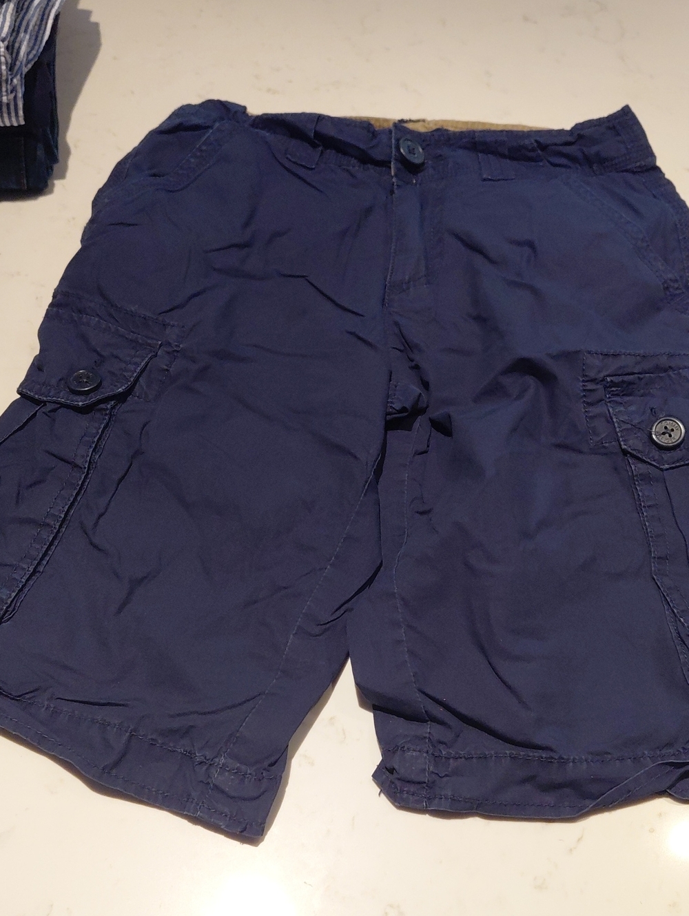 Navy Cargo Shorts